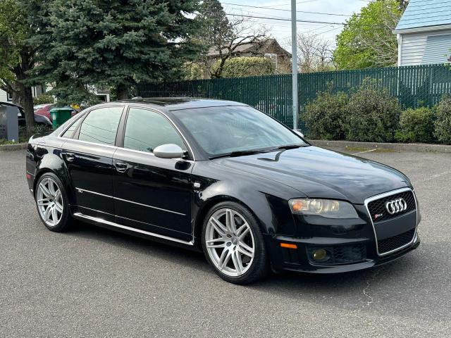 WUARU78E27N900256 - 2007 AUDI RS4 QUATTRO BLACK photo 1