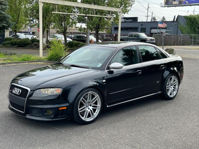 WUARU78E27N900256 - 2007 AUDI RS4 QUATTRO BLACK photo 2