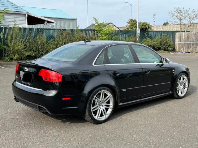 WUARU78E27N900256 - 2007 AUDI RS4 QUATTRO BLACK photo 4