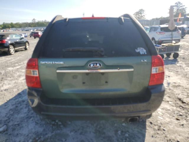 KNDJF724877321488 - 2007 KIA SPORTAGE LX GREEN photo 6