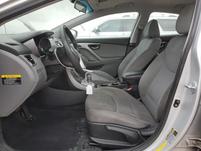 KMHDH4AE3CU351991 - 2012 HYUNDAI ELANTRA GLS SILVER photo 7