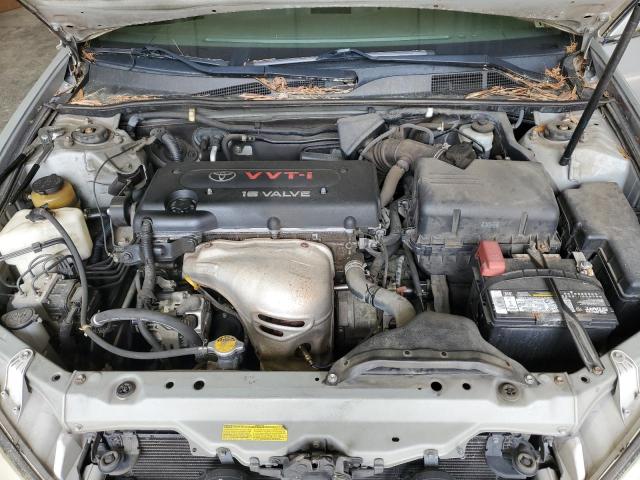 4T1BE32K02U515890 - 2002 TOYOTA CAMRY LE SILVER photo 11