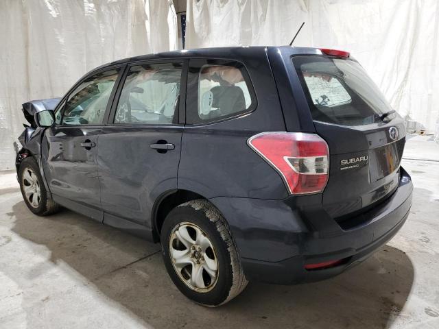 JF2SJAAC0EH496755 - 2014 SUBARU FORESTER 2.5I GRAY photo 2