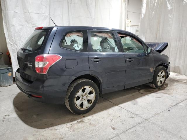 JF2SJAAC0EH496755 - 2014 SUBARU FORESTER 2.5I GRAY photo 3