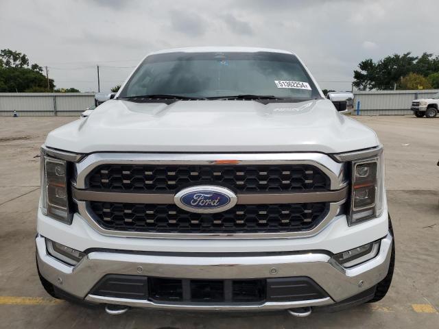 1FTFW1E84NFC02440 - 2022 FORD F150 SUPERCREW WHITE photo 5