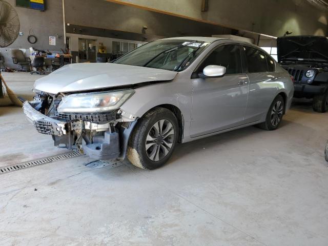 1HGCR2F38DA063252 - 2013 HONDA ACCORD LX SILVER photo 1