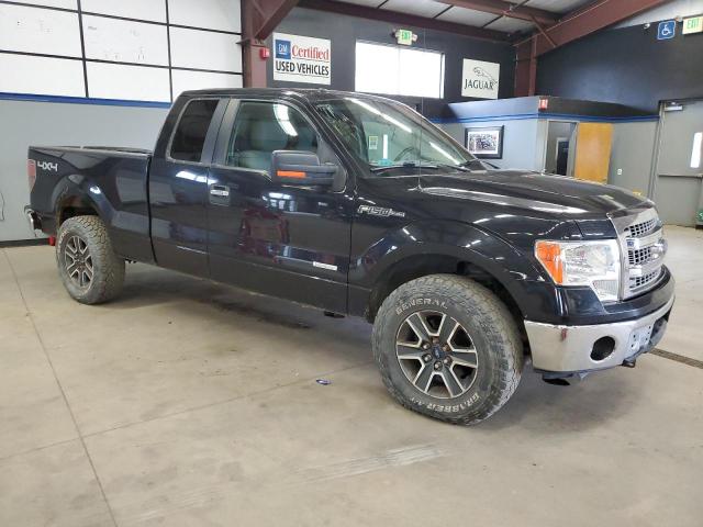 1FTFX1ET4DFD61104 - 2013 FORD F150 SUPER CAB BLACK photo 4