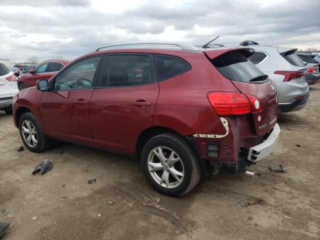JN8AS58V49W184210 - 2009 NISSAN ROGUE S RED photo 2