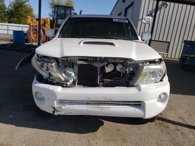 5TEJU62N77Z454549 - 2007 TOYOTA TACOMA DOUBLE CAB PRERUNNER WHITE photo 5