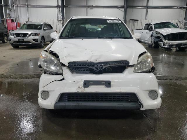 2T1KR32E38C699991 - 2008 TOYOTA COROLLA MA XR WHITE photo 5