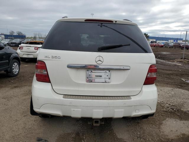 4JGBB86E36A021461 - 2006 MERCEDES-BENZ ML 350 WHITE photo 6