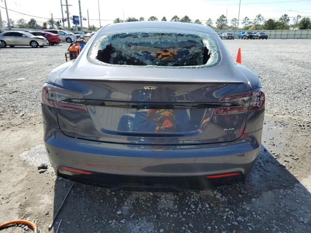 5YJSA1E65MF442157 - 2021 TESLA MODEL S 灰色 照片 6