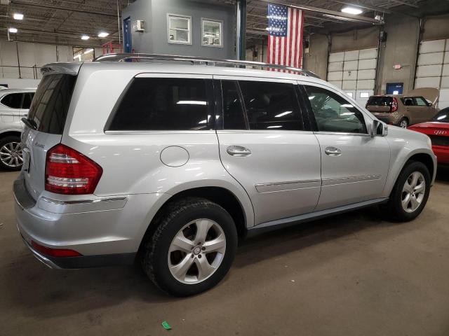 4JGBF7BE1CA784739 - 2012 MERCEDES-BENZ GL 450 4MATIC SILVER photo 3