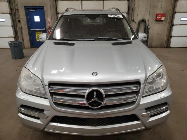 4JGBF7BE1CA784739 - 2012 MERCEDES-BENZ GL 450 4MATIC SILVER photo 5