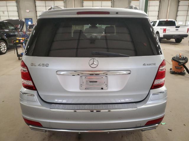 4JGBF7BE1CA784739 - 2012 MERCEDES-BENZ GL 450 4MATIC SILVER photo 6