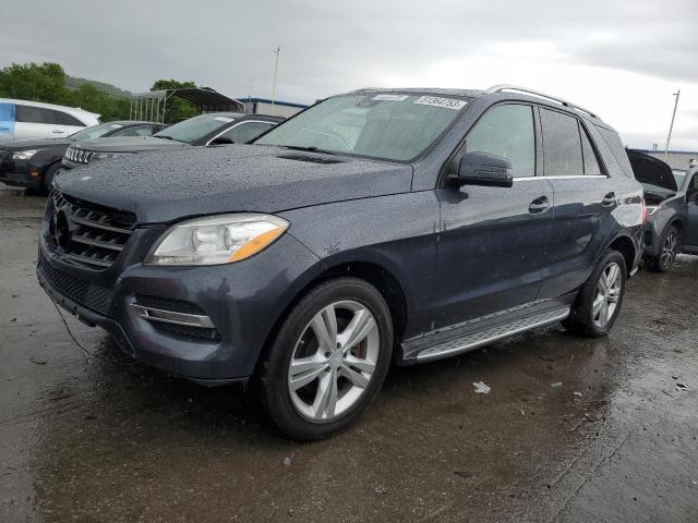 4JGDA5HB7EA327980 - 2014 MERCEDES-BENZ ML 350 4MATIC GRAY photo 1
