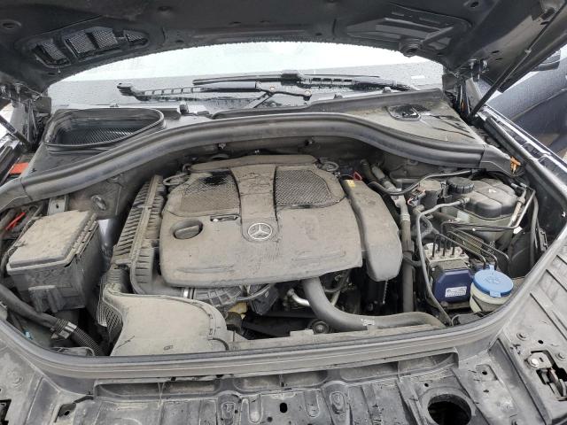 4JGDA5HB7EA327980 - 2014 MERCEDES-BENZ ML 350 4MATIC GRAY photo 12