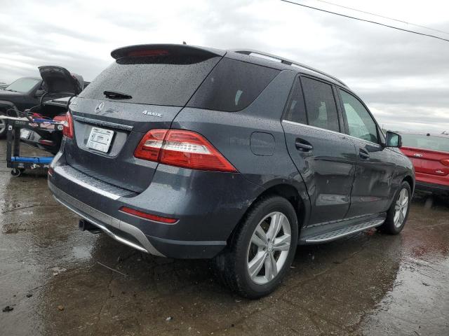 4JGDA5HB7EA327980 - 2014 MERCEDES-BENZ ML 350 4MATIC GRAY photo 3