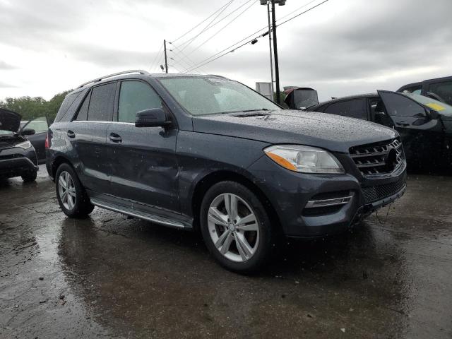 4JGDA5HB7EA327980 - 2014 MERCEDES-BENZ ML 350 4MATIC GRAY photo 4