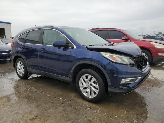 2HKRM3H74FH521278 - 2015 HONDA CR-V EXL BLUE photo 4