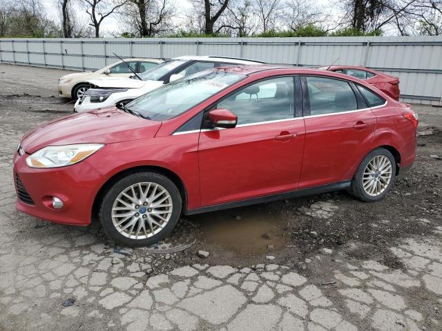 1FAHP3H22CL366315 - 2012 FORD FOCUS SEL RED photo 1