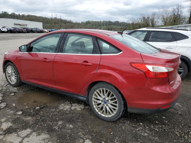 1FAHP3H22CL366315 - 2012 FORD FOCUS SEL RED photo 2