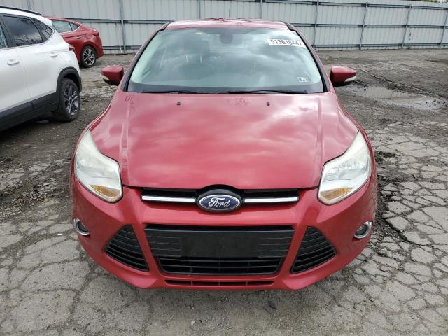 1FAHP3H22CL366315 - 2012 FORD FOCUS SEL RED photo 5