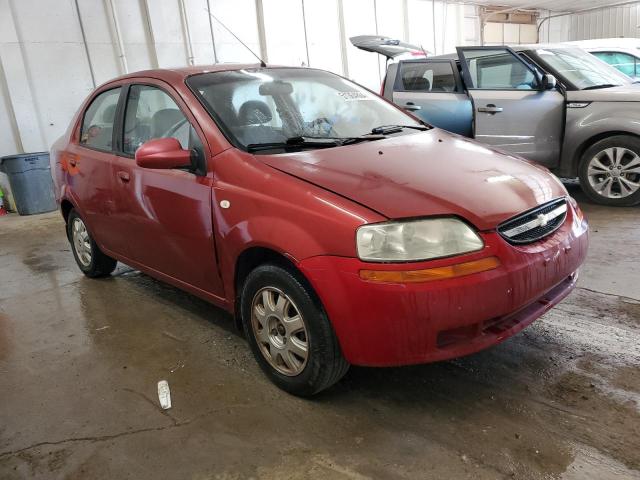 KL1TD52685B404523 - 2005 CHEVROLET AVEO BASE Bordo foto 4