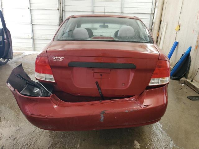 KL1TD52685B404523 - 2005 CHEVROLET AVEO BASE Bordo foto 6