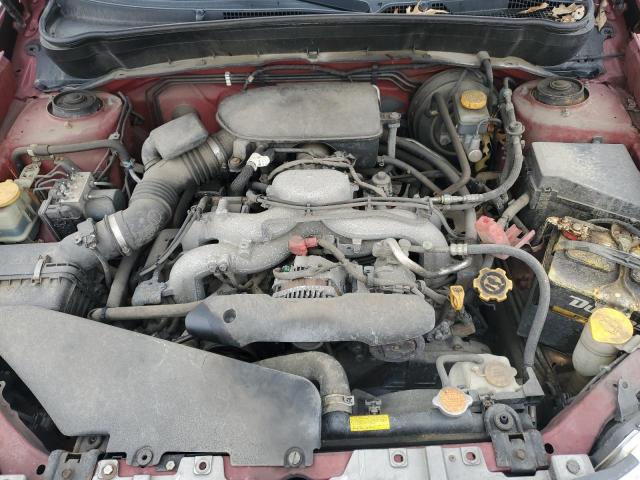 JF2SH6BCXAH908603 - 2010 SUBARU FORESTER XS Bordeaux Foto 12