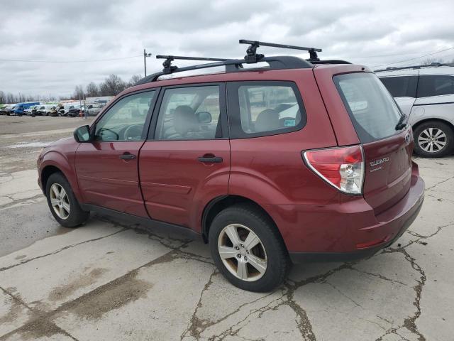 JF2SH6BCXAH908603 - 2010 SUBARU FORESTER XS Bordeaux Foto 2