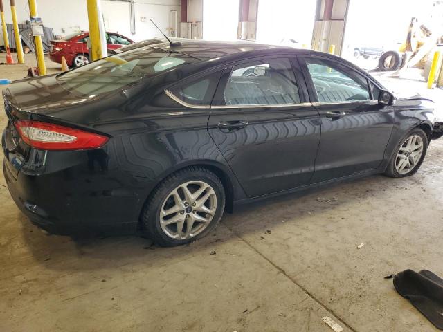 3FA6P0HR7DR299653 - 2013 FORD FUSION SE BLACK photo 3