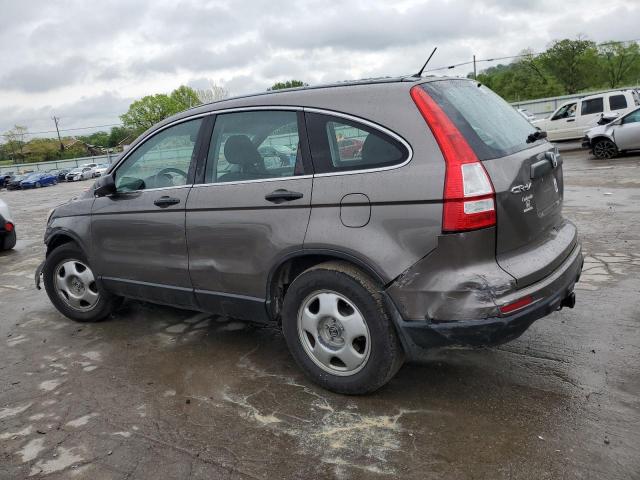 5J6RE3H31AL019076 - 2010 HONDA CR-V LX BROWN photo 2