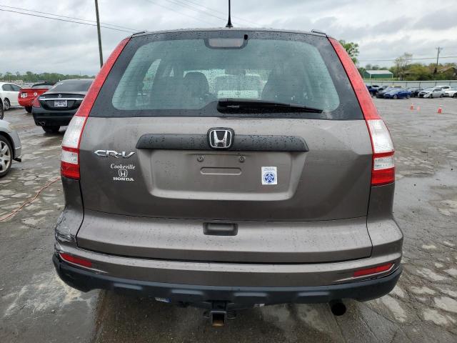 5J6RE3H31AL019076 - 2010 HONDA CR-V LX BROWN photo 6