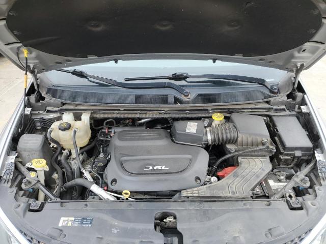 2C4RC1BG1HR620923 - 2017 CHRYSLER PACIFICA TOURING L SILVER photo 12