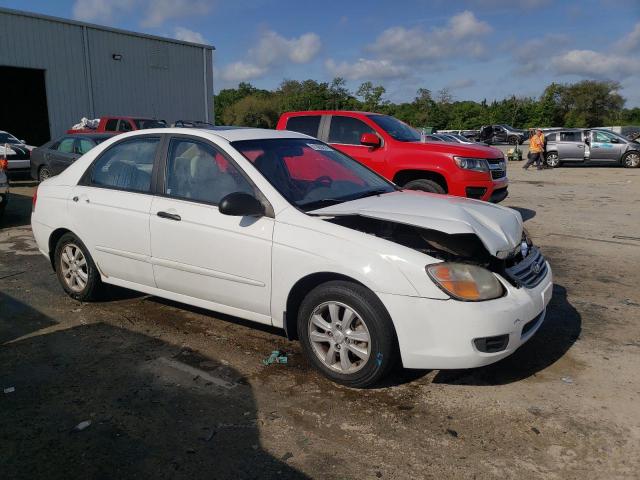 KNAFE221595598936 - 2009 KIA SPECTRA EX WHITE photo 4