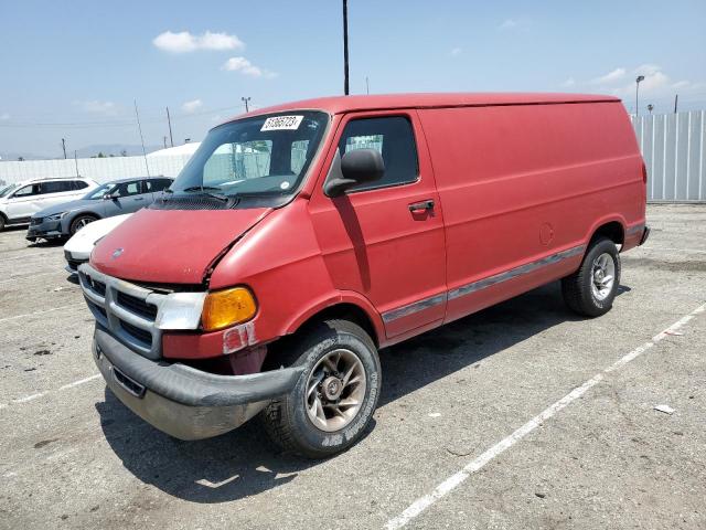 2B7JB21Y1XK517072 - 1999 DODGE RAM VAN B2500 RED photo 1