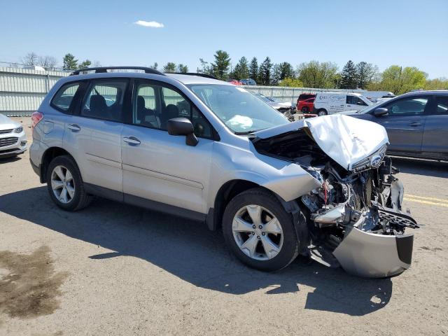 JF2SJABC9GH422431 - 2016 SUBARU FORESTER 2.5I SILVER photo 4