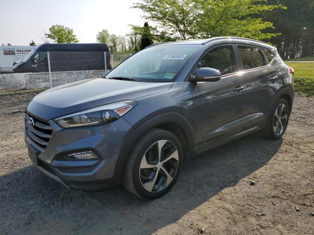 KM8J3CA29GU071080 - 2016 HYUNDAI TUCSON LIMITED GRAY photo 1