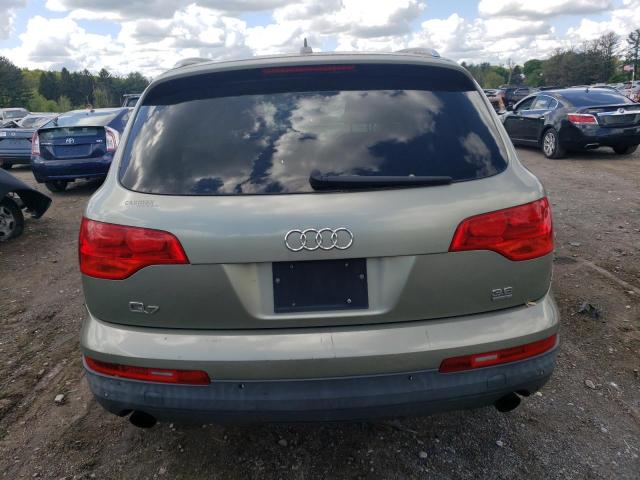 WA1BY74L37D039872 - 2007 AUDI Q7 3.6 QUATTRO PREMIUM GREEN photo 6