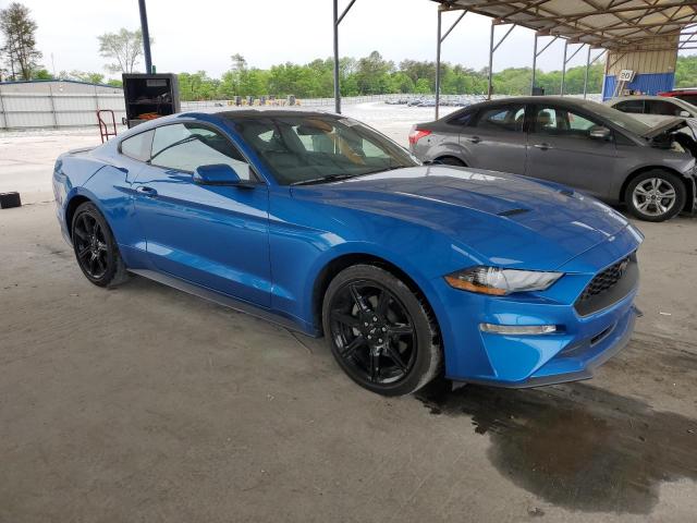 1FA6P8TH0L5172225 - 2020 FORD MUSTANG BLUE photo 4