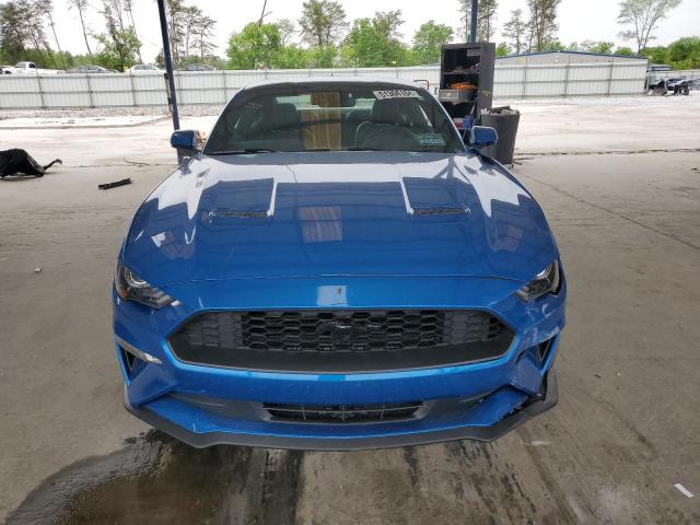 1FA6P8TH0L5172225 - 2020 FORD MUSTANG BLUE photo 5