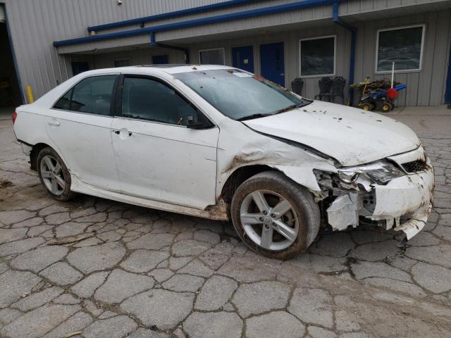 4T1BF1FK9CU536833 - 2012 TOYOTA CAMRY BASE WHITE photo 4