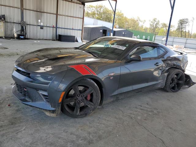 1G1FG1R78G0169861 - 2016 CHEVROLET CAMARO SS GRAY photo 1