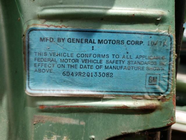 6D49R2Q133082 - 1972 CADILLAC SEVILLE GREEN photo 12