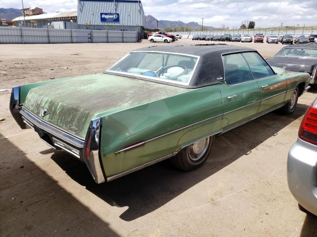 6D49R2Q133082 - 1972 CADILLAC SEVILLE GREEN photo 3