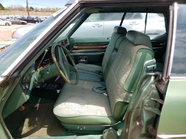 6D49R2Q133082 - 1972 CADILLAC SEVILLE GREEN photo 7