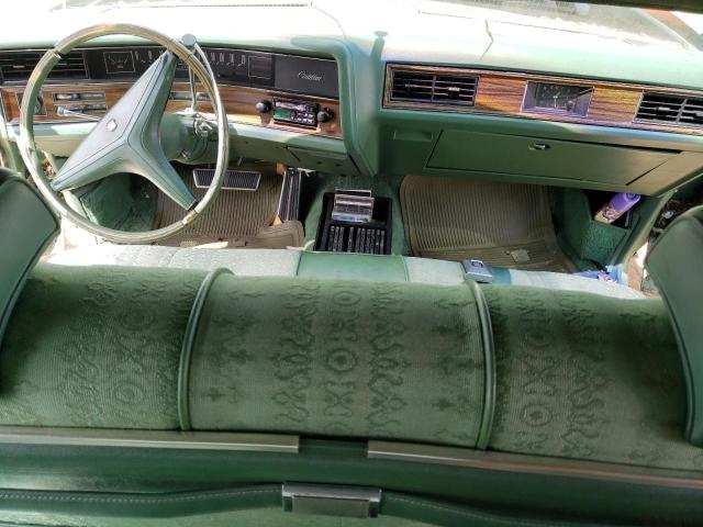 6D49R2Q133082 - 1972 CADILLAC SEVILLE GREEN photo 8