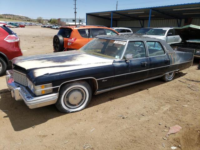 6V69R4Q184771 - 1974 CADILLAC FLEETWOOD BLACK photo 1