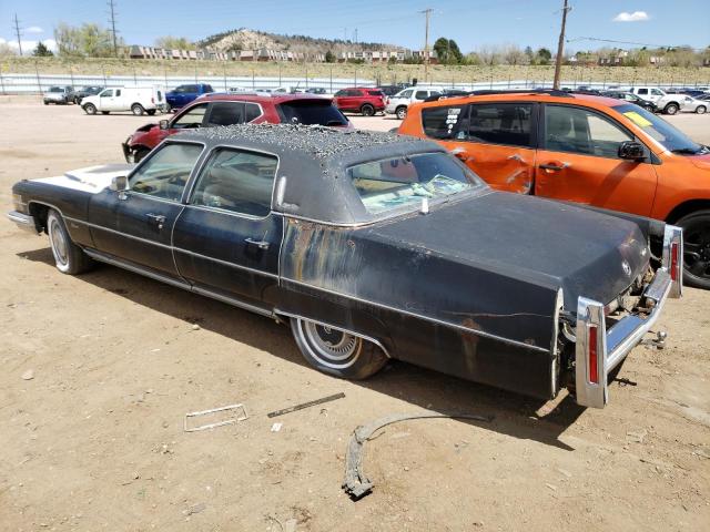 6V69R4Q184771 - 1974 CADILLAC FLEETWOOD BLACK photo 2